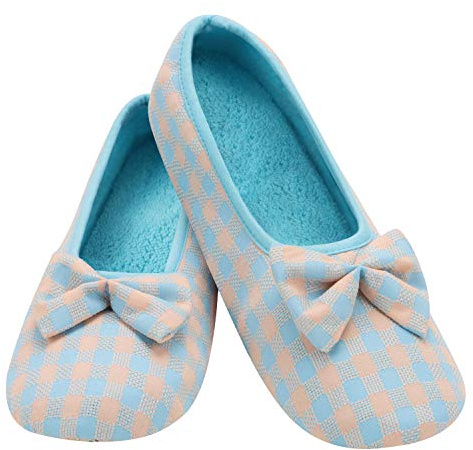 Snoozies Ballerina Womens (Lt. Blue, L)