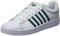 K-Swiss Herren Court Winston Sneaker, White/Posy Green, 44 EU