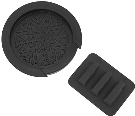 Guitar Mute Pad, Silicone Guitar Pad Guitar Mute Silence Pad Black Musical Instrument Accessories(black)