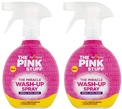 Stardrops - The Pink Stuff - The Miracle Wash Up Spray Bundle (2 vaporisateurs)
