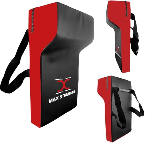 MAXSTRENGTH Rugby Tackle Hit Shield Heavy Duty Professional Grade Wedge Pad High Density Foam Rucking Shield for Rugby, Boxing, MMA, Kickboxing, Muay Thai & Martial Arts Training
