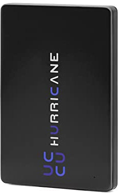 HURRICANE MD25U3 Externe Festplatte 1TB Speicher 2,5 USB 3.0 für Fotos TV Laptop PS4 PS5 Xbox kompatibel mit Windows Mac Linux -schwarz