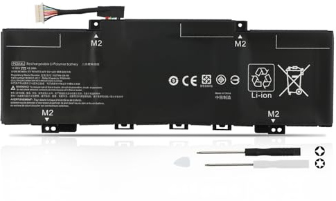 K KYUER PC03XL Batteri för HP Pavilion X360 Convertible 15-er 14-dw 14-dy 15-er0000 15-er1000 14-dw0000 14-dw1000 14-dy0000 14-dy1000 14-dy2000 Aero 13 Laptop 13-be 13-be0000 13-be1000 13-be2000