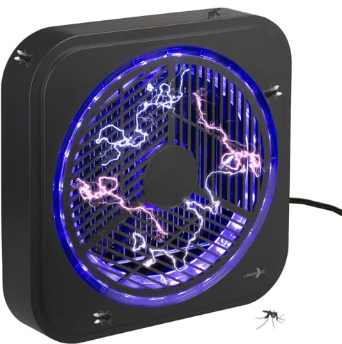 Lunartec UV-Insektenlampe: UV-Insektenvernichter zur Wandmontage, mit Selbstreinigung, 2.400 Volt (Mückenschutz-Innenmückenfallen, Insektenfalle, Moskito)