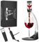 Set di Lusso Decanter per Vino Zaxiva, Decanter per Vino di Alta qualità con Areatore, Tappo Sottovuoto e Cavatappi Vino Elegante, Accessori Vino Perfetti per Il Gusto Migliore