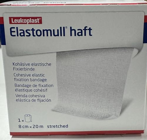 BSN Medical Elastomull Haft Bande de Fixation Blanc 20 m x 8 cm