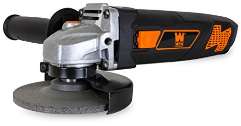 WEN 7-Amp Angle Grinder with 4-1/2-Inch Wheel and Reversible Handle (944)