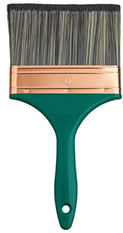 ProDec Brocha Profesional de 6 Pulgadas para Pintar rápidamente con Pinturas de emulsión en Paredes y techos, 6 150mm
