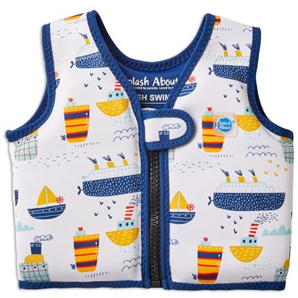 Splash About Gilet da Nuoto Go Splash, Tug Boats, 1-2 Anni
