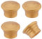 GORGECRAFT 4Stk Gardinenstangenabdeckung Goldfarbene Gardinenstangen-Endstopfen 28mm Kunststoff Säulenförmige Gardinenstangenabdeckungen Stopper Ersatzstangen-Endstücke Köpfe Zuhause Vorhang zubehör