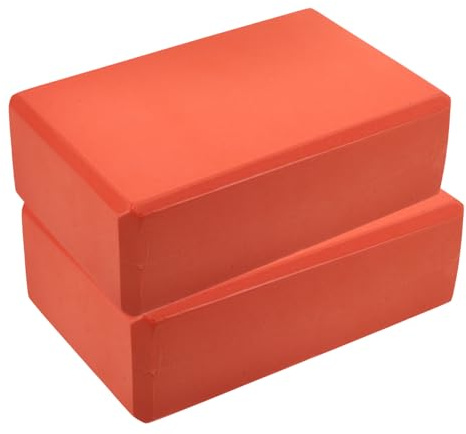 SWETRACE Set da 2 Blocchi per Yoga in Schiuma Eva ad Alta Densità 120g, Mattoncini Antiscivolo per Pilates, Fitness e Stretching, Supporto Leggero e Portatile Adatto e Adulti