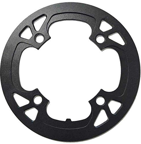 M-Wave Unisex vuxen PD-G-104-CNC kedjeskydd, svart, för hålcirkel 104 mm, för 40 tänder