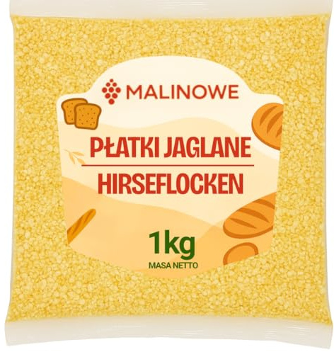 Malinowe HIRSEFLOCKEN 1kg Hirse