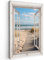 MuchoWow© Bilder 40x60 cm Wohnzimmer Deko Modern Wandbild Foto auf Leinwand Bild Schlafzimmer Room Decor Geschenke Fensterblick - Meer - Küste - Natur - Strand - Wattenmeer