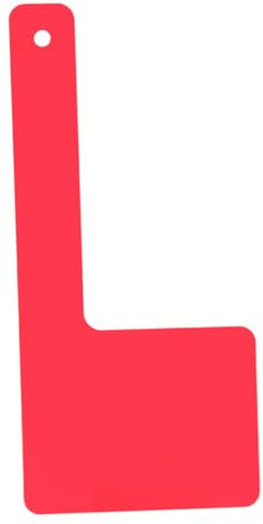 SHINEOFI Rotatable Mailbox Red Flag Accessory for Outdoor Mailbox Heavy Duty Signal Flag Multi-Directional Visibility Easy Installation