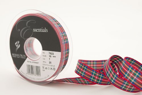 Berisfords Band mit Tartan-Design, blau