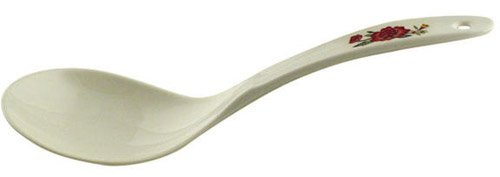 Thunder Group 12-Pack Thailand Rice Ladle, 9-Inch by 3-Inch, White
