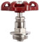 CHICTRY 1Pcs Ventilgriff Wasserhahn Kugelhahn Griff Ventil Handrad Hahnoberteil Griff Rot Absperrventil DN15, 20, 25 DN15 One Size