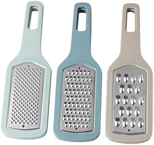 Multifunktionell bredplattad ostformare, ostformare, citronskal och stålskrapa, 3-delat set