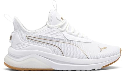 PUMA Womens Amplifier Lace Up Sneakers Shoes Casual - White - Size 9 M
