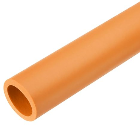 QUARKZMAN rörisolering, skumrör, isolering, 28 mm, ID 38 mm (1 1/2 tum) OD 24 tum värmeskydd för frostskydd, handtagsisolering, orange