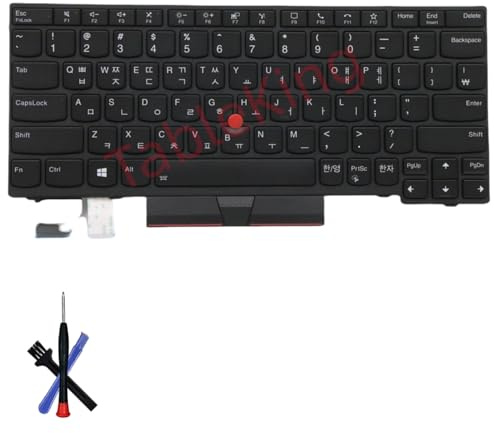Table-King Clavier de Remplacement rétroéclairé Applicable Lenovo Thinkpad X13 Gen1/L13 Gen2/L13 Yoga Gen1/L13 Yoga Gen2/S2 5th S2 Gen6 (coréen)