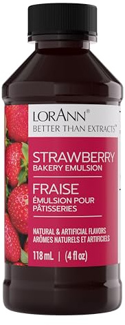 LorAnn Oils Strawberry Emulsion & Flavoring For Baking