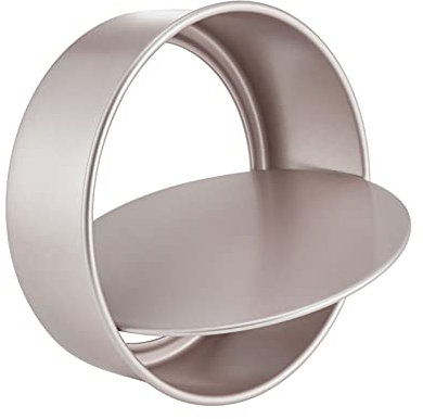 CHEFMADE Runde Kuchen Pan, 8-zoll mit Abnehmbare Lose Bottom Nicht-Stick Chiffon Backformen für Ofen Backen (Champagne Gold)
