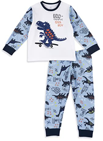 Chicco, Pigiama Lungo con Draghetto in Cotone Leggero, Pigiama Bambino, Abbigliamento Bambino, Designed in Italy