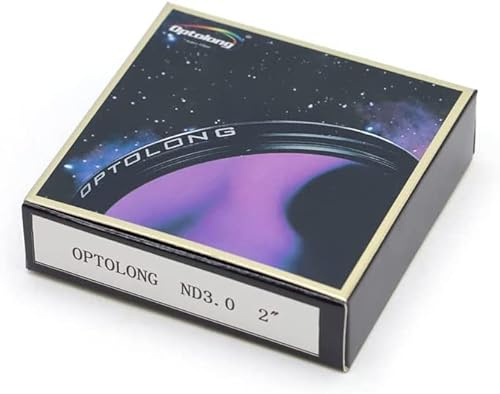 Optolong Neutral Density ND3 Filter - 2 Mounted for Observe Venus Moon