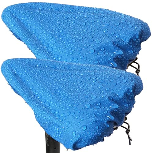 Housse de siège de vélo imperméable à l'eau, au soleil et à la poussière Housse de siège lavable pour les femmes et les hommes en extérieur Housse de selle de montagne urbaine Housse de pluie