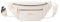 WisePoint Bauchtasche, Oxford Gürteltasche mit Verstellbarem Riemen, Stilvolle Hüfttasche für Frauen mit Schnalle, Laufgürtel für Sport, Einkaufen, Wandern, Kurzreisen (weiß)