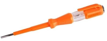 Voltage Tester Electric Pen - AC 100-500V Voltage Test Slotted Screwdriver with Safety Insulated Handle and Pocket Clip, Multifunctional Electrical Testing Tool