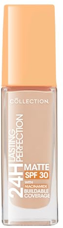 Collection Lasting Perfection Foundation- Ivory Neutral- 27ml | Matte Finish- Full Coverage- 24 Hour Wear- Enhanced Formula- Anti-Ageing