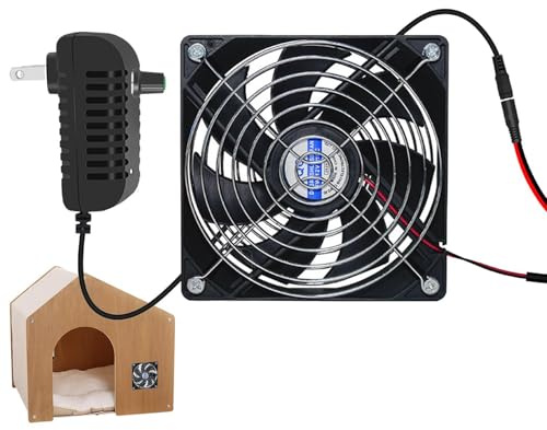 Kioriur Ventilador de extracción de ventana - Pequeño ventilador de extracción para soldadura, extractor de soldadura de hierro | Ventilación interior con protección de doble ma