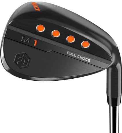 FULL CHOICE Golf Wedges, 60 Degree Golf Sand Wedge, Gap Wedge, Lob Wedge Golf Clubs, Wedges Golf Clubs for Men Women Right Hand, CNC Milled Face for More Spin and Control