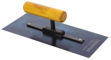 Tofficu paleta de ladrillo Trowel para rellenar juntas Herramienta multifuncional de construcción Herramienta versátil de construcción paleta de yeso paleta de cemento llana plana Madera