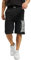 Lonsdale Herren Logo Jam Sportshorts, Schwarz, L EU