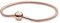 Pandora Icons 14k Rose gold-plated snake chain bracelet, 16