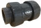 PVC Rückschlagventil DN 50 mm | Klebemuffe x Klebemuffe