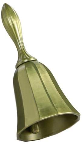 Handglocke mit Griff - Restaurant Service Glocke - Hochzeitsglocke - Abendessenglocke - Handklingel Glocke