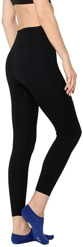 Nur Die Soft Touch Leggings High Waist Blickdicht mit breitem Komfortbund Damen