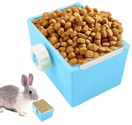Ciotola di cibo per criceti, ciotola per criceto, d'acqua per piccoli animali - Ciotola per animali domestici Alimentatore per gabbia per criceto fisso per coniglietto di riccio di piccoli