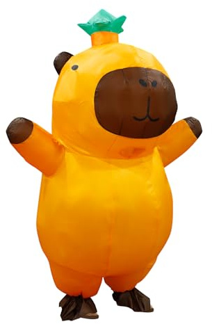 Capybara Inflatable Costume Adult, Funny Inflatable Costume Blow up Suit Costumes for Adult,Party Cosplay Halloween Costumes