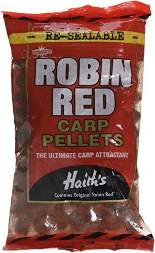 Dynamite Baits ? Robin Red Carp Pellets Pre Drilled, 0, Gr. 900 gr
