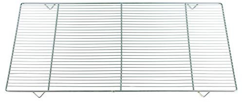 Parrilla o Rejilla Inoxidable con Pie. Dimensiones: 60 x 40 cm