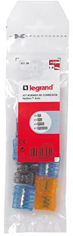Legrand - Borne de connexion Nylbloc auto pour fils rigides - kit 9 bornes assorties