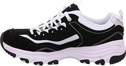 Skechers Speedster Nottingham Trainer för kvinnor, Svart vit, 38.5 EU