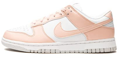 Nike Chaussures de Basket pour Femmes W Dunk Low, Blanc Corail Pâle, 36 EU, Blanc Corail pâle, 36 EU
