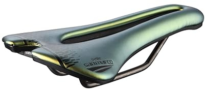 Selle San Marco ASPIDE Short Racing – Racercykelsadel med Hållbar Xsilite-Stålram, Lätt, Anatomiskt Hål